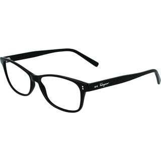 Ferragamo Kvinde SF2910 001 Optiske stel Acetat Sort Firkantet