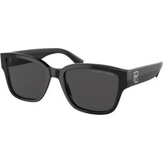 Ralph Lauren Mand RL8205 THE RL 50 500187 Solbriller Acetat Sort Grå Pillow Normal
