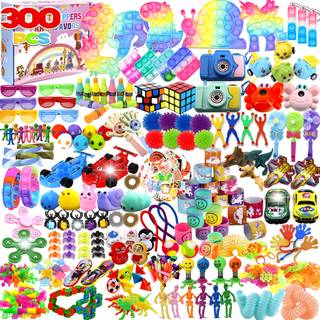 1000+ pcs Party favoriserer til b?rn fidget leget?j pak f?dselsdag gave julestr?mmer stuffers julegave skatteboks goodie taske felsm?nd karneval