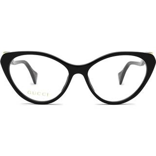 Gucci Kvinde GG1013O 001 Optiske stel Acetat Sort Cat Eye