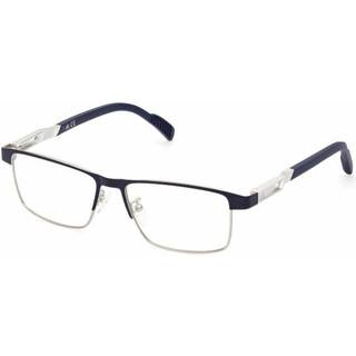 Adidas Sport Unisex SP5023 091 Optiske stel Metal Blå uigennemsigtig Firkantet Normal - Blå uigennemsigtig