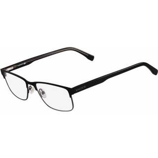Lacoste Mand L2217 001 Optiske stel Metal Sort Firkantet Normal Fotokromatisk
