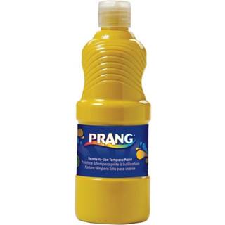 Prang Paint for Kids Tempera vaskbar klar til at bruge ikke -toksisk sikker 8 oz enkelt let h?ldningsflaske (gul)