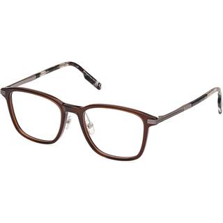 Ermenegildo Zegna EZ5251-H 050 53 Briller Mænd Brun - Transparent Dark Brown - 53mm