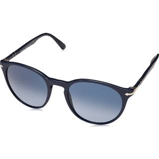 Persol Mand PO3105S CELLOR 112871 Solbriller Acetat Sort Grå Pantos Normal Skygge