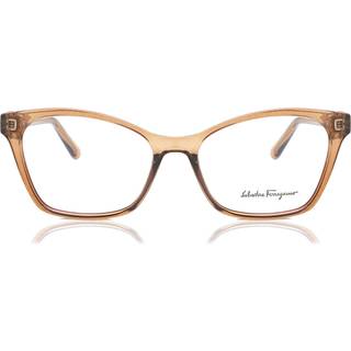 Salvatore Ferragamo SF 2902 210 54 Briller Mænd Brun - Transparent Brown - 54mm