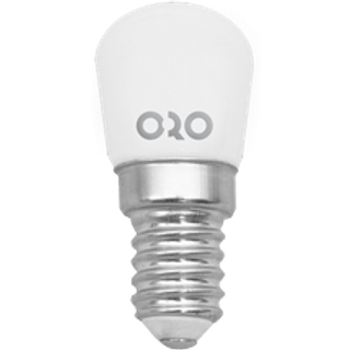Outlet: 1.8W LED pære - køleskabspære, E14, T20 - Kulør : Varm