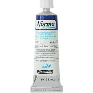 Schmincke Norma Blue vandopløselig oljemaling 35 ml Ultramarine blue deep 21402