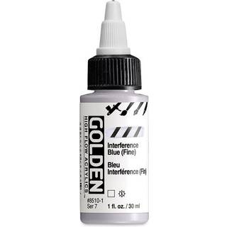 Golden High Flow Acrylics Interferens Bl? (Fin) 1 fl. oz. / 30 ml flaske