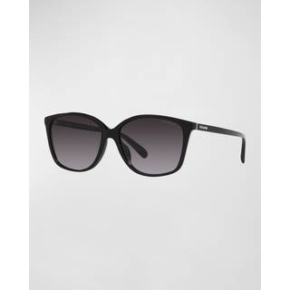 Coach HC8361U CH558 Asian Fit 50028G 57 Solbriller Kvinder Black - Black - 57mm