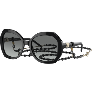 Giorgio Armani AR8180 500111 54 Solbriller Kvinder - Black - 54mm