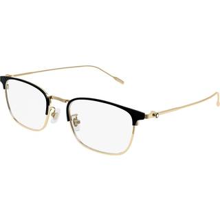 Montblanc MB0192O 001 53 Briller Mænd Guld - Black Gold - 53mm