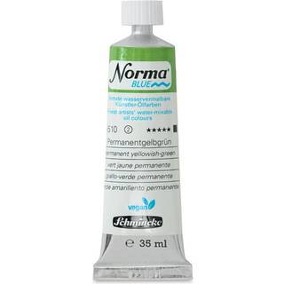 Schmincke Norma Blue vandopløselig oljemaling 35 ml Permanent yellowish-green 21510