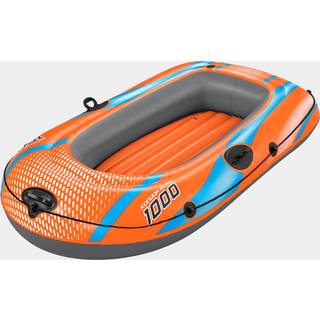 Oppustelig båd / badebåd Bestway Kondor Elite 1000, 1.62 x 0.96 meter, orange + reparationslap