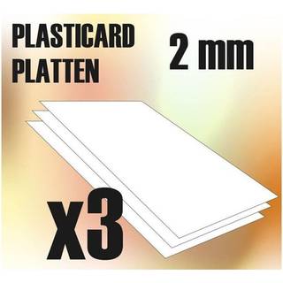 ABS Plasticard A4 2mm x3