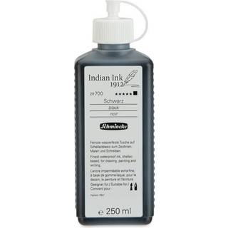 Schmincke Indian Ink 1912, sort tusch/blæk 250 ml