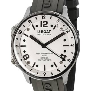 U-BOAT Capsoil Doppiotempo SS U8888 - Herre - 45 mm - Analog - Automatisk - Safirglas