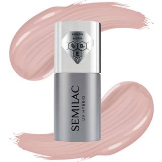 Semilac UV Hybrid Care Base Dækkende base til gelenegle med nærende effekt 7 ml - 7 ml
