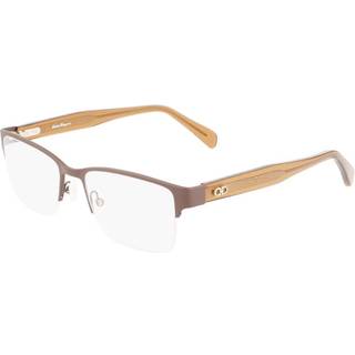 Salvatore Ferragamo SF 2222 202 54 Briller Mænd Brun - Matte Brown - 54mm