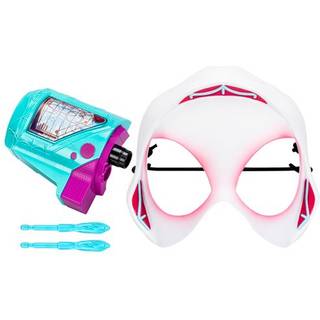 Spider-Gwen Web-Shot Slinger Maske og Blaster-Sæt – Marvel Spider-Verse Web-Skud Legetøj til børn fra 5 år og derover