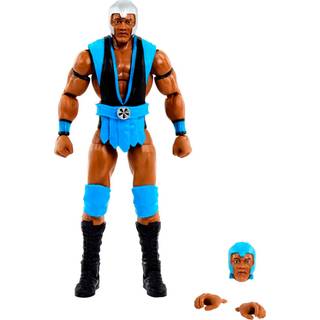 Mattel Wwe Farooq Asad Elite Collection Action Figur Deluxe Articulation & Life-Like detaljer med ikonisk tilbehør 6-tommer