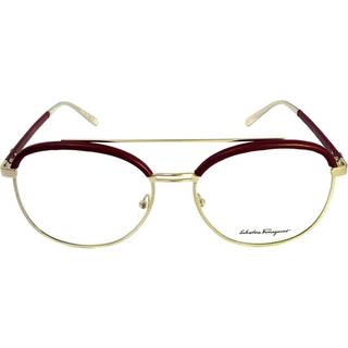 Ferragamo Kvinde SF2195L 42914 718 Optiske stel Metal Guld Pilot