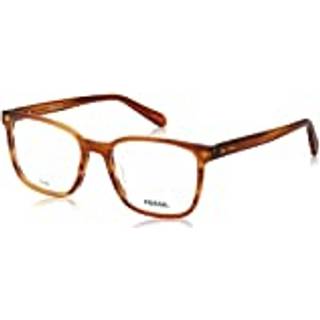 Fossil FOS 7115 BAS 52 Briller Mænd Brun - Striped Honey - 52mm