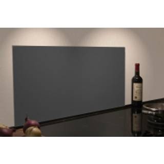 Millex stænkplade i glas, 80 x 40 cm, grå