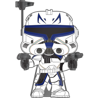 Star Wars Clone Wars Loungefly POP! Enamel Pin Captain Rex (Glow-in-the-Dark) 10 cm