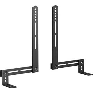 USX Mount Soundbar Mount Sound Bar TV Mount til montering ovenfor eller under tv -lydbj?lke monteret op til 13,2 lbs To aftagelige og l?selige kr