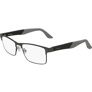 Ferragamo Mand SF2216 070 Optiske stel Metal Rutenio Dark Firkantet