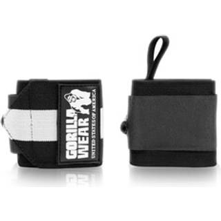 Wrist Wraps Ultra, black/white, Gorilla Wear