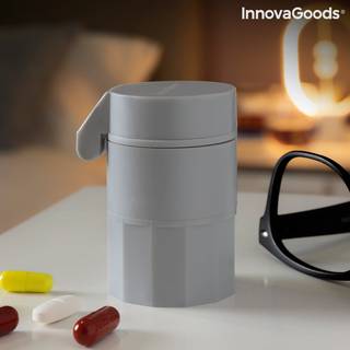 InnovaGoods 5-in-1 Tabletsæt Pilleæske Pilledeler Pilleknuser