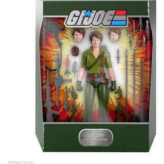 Super7 Ultimates! G.I. Joe Lady Jaye - 7 """" G.I. Joe Action Figur med tilbeh?r Klassiske tegneserieindsamlinger og retro -leget?j