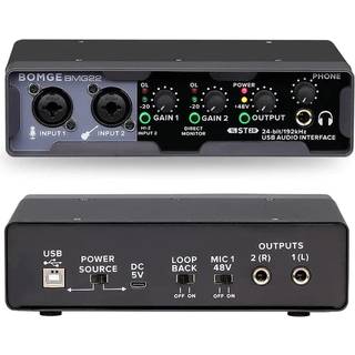 NÖRDIC USB Audio Interface to indgange 24bit 192KHz med XLR/TRS