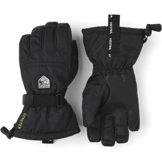 Hestra Gore-Tex Gauntlet skihandsker, junior, sort