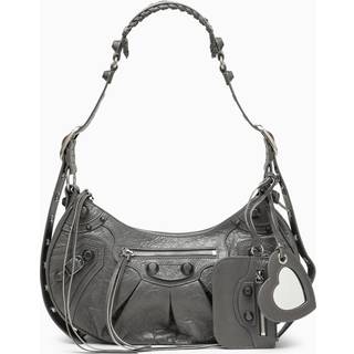 Balenciaga Le Cagole Small leather shoulder bag - grey - One Size