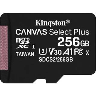 Kingston MicroSDHC Canvas 256GB (På lager i varehus)