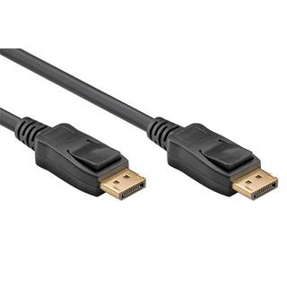 Goobay DisplayPort™-forbindelseskabel 2.1, DisplayPort™ stik > DisplayPort™ stik, 1 m