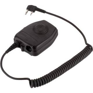 3M PELTOR PTT-adapter to Icom F3GS angled.
