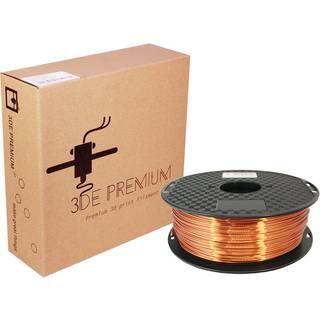 3DE Premium - PLA Silky - Copper - 1.75mm - 1kg