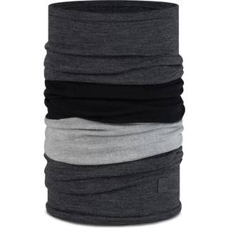 Buff Merino Move Tørklæde størrelse One Size farve grå/sort