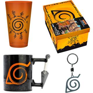 ABYstyle Naruto Shippuden kop med et krus og nøglering