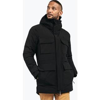 Schöffel Herren Daunenparka schwarz unifarben
