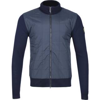 Belstaff Kelbrook Full Zip Knit Jumper Navy
