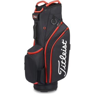 Titleist Cart 14 Bag BLK/BLK/RED