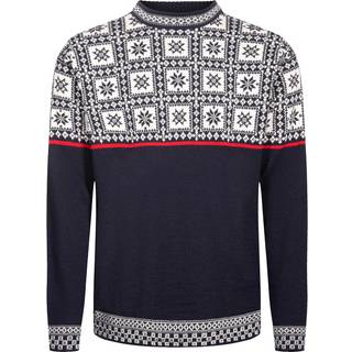 Tyssøy Sweater M Navy/Offwhite/Red (XXL)