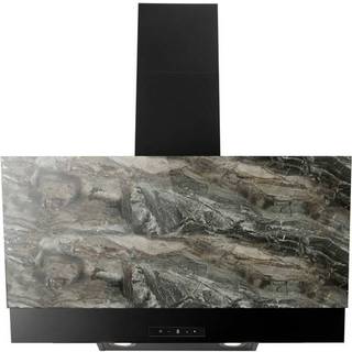 Eico 5924 Udine 80 Grey Stone Skråtstillet emhætte