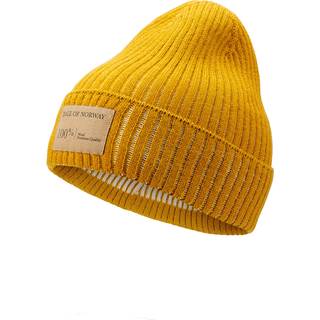 Alvøy Hat Mustard/Offwhite (One Size)