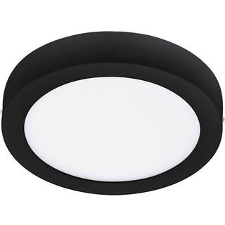 EGLO connect.z FUEVA-Z LED plafond, Ø21 cm, IP44, sort